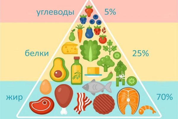 Кетогенные продукты питания