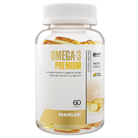 Maxler Omega-3 Premium EPA/DHA 400/200 Citrus Flavor 60 softgels