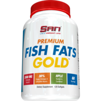 SAN Premium Fish Fats Gold 120 softgels