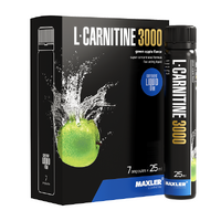 Maxler L-Carnitine 7x25 ml (3000 mg) - Green Apple