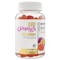 Maxler Sleep Gummies w Melatonin 60 ct - Passion Fruit